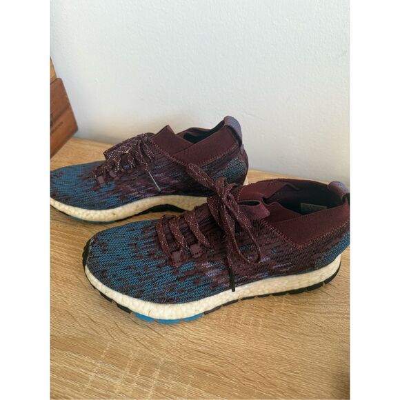 Adidas Pureboost RBL CM8311 Men Size 6.5 US Night Red Womens US 8 - Picture 5 of 9